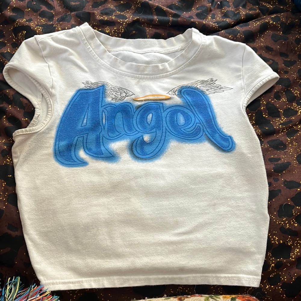 Shein “Angel” crop top